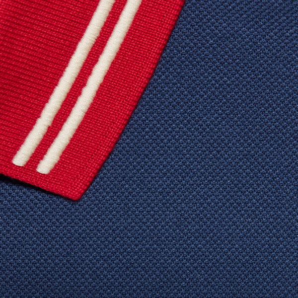 Branded  Piquet Polo with Interlocking G T-shirt