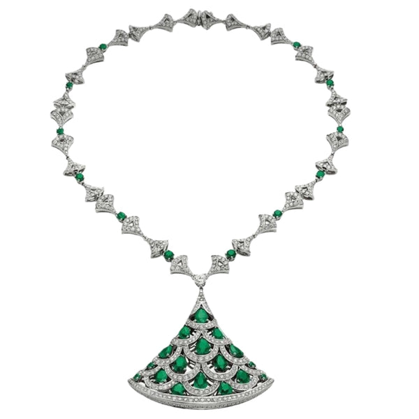 Luxury  Emeralds Necklace
