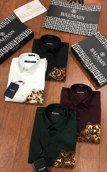 Luxury Tiger Embellished Shirt
