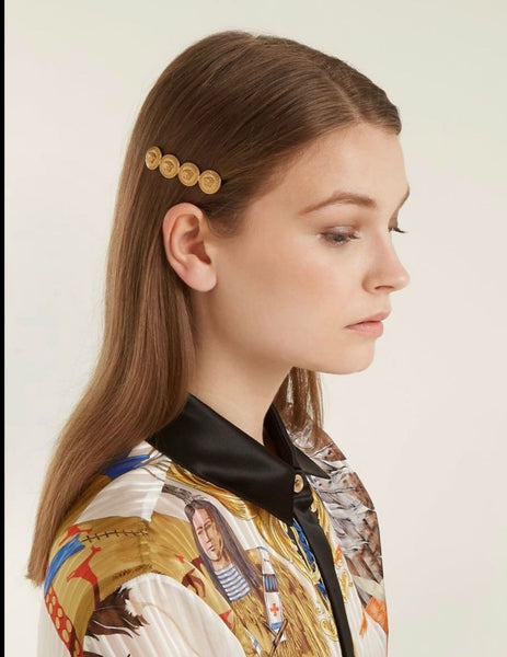 Luxury Medusa Tribute Hair Clip