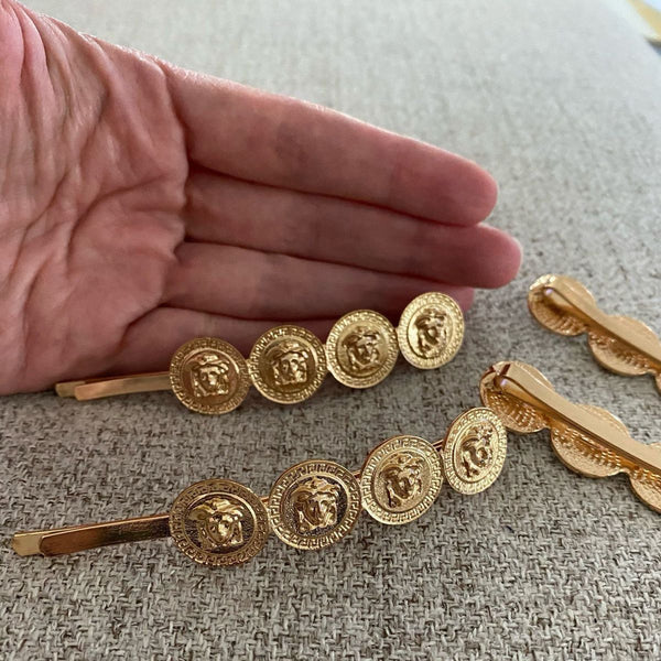 Luxury Medusa Tribute Hair Clip