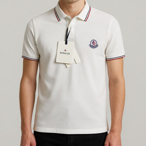 Premium Embroidered Patch Polo T-shirt