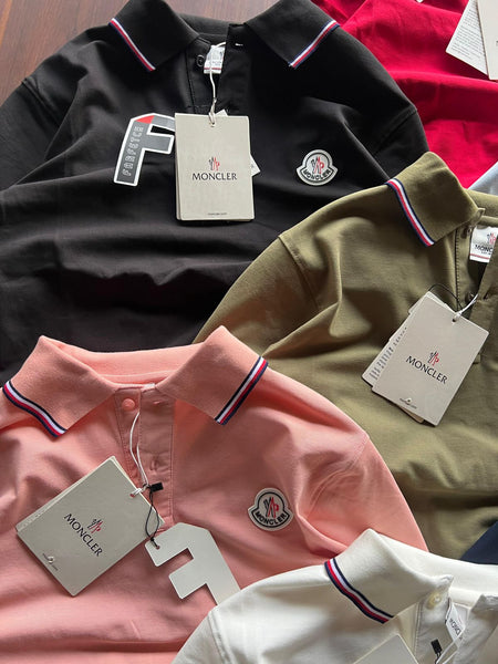 Premium Embroidered Patch Polo T-shirt