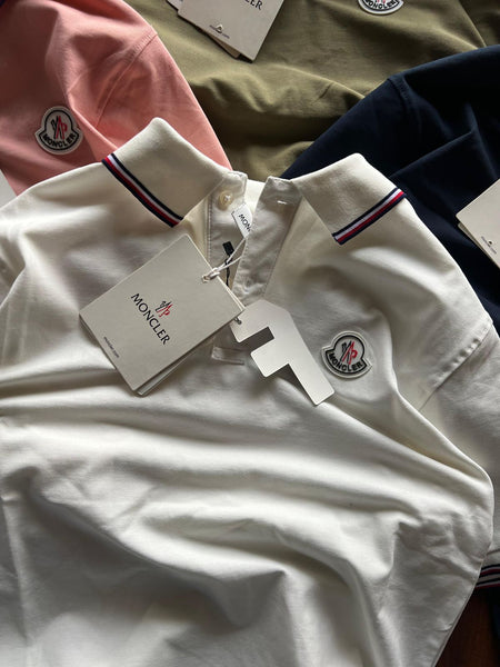 Premium Embroidered Patch Polo T-shirt