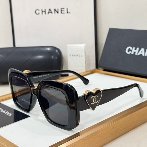 Imported Oversized Heart Logo Sunglasses for Women Bold, Trendy & Eye-Catching