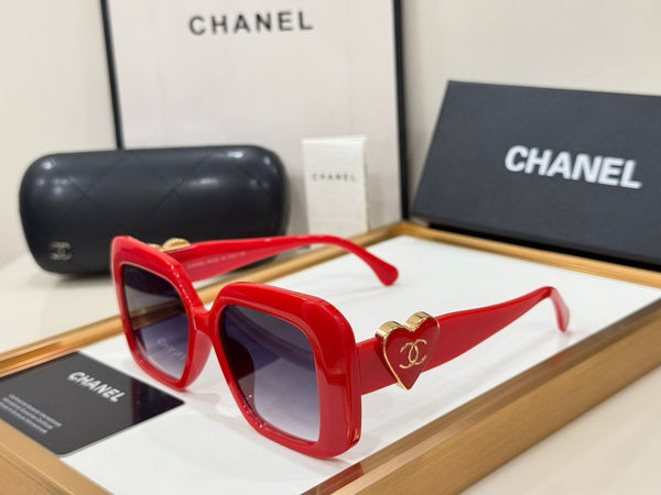 Imported Oversized Heart Logo Sunglasses for Women Bold, Trendy & Eye-Catching