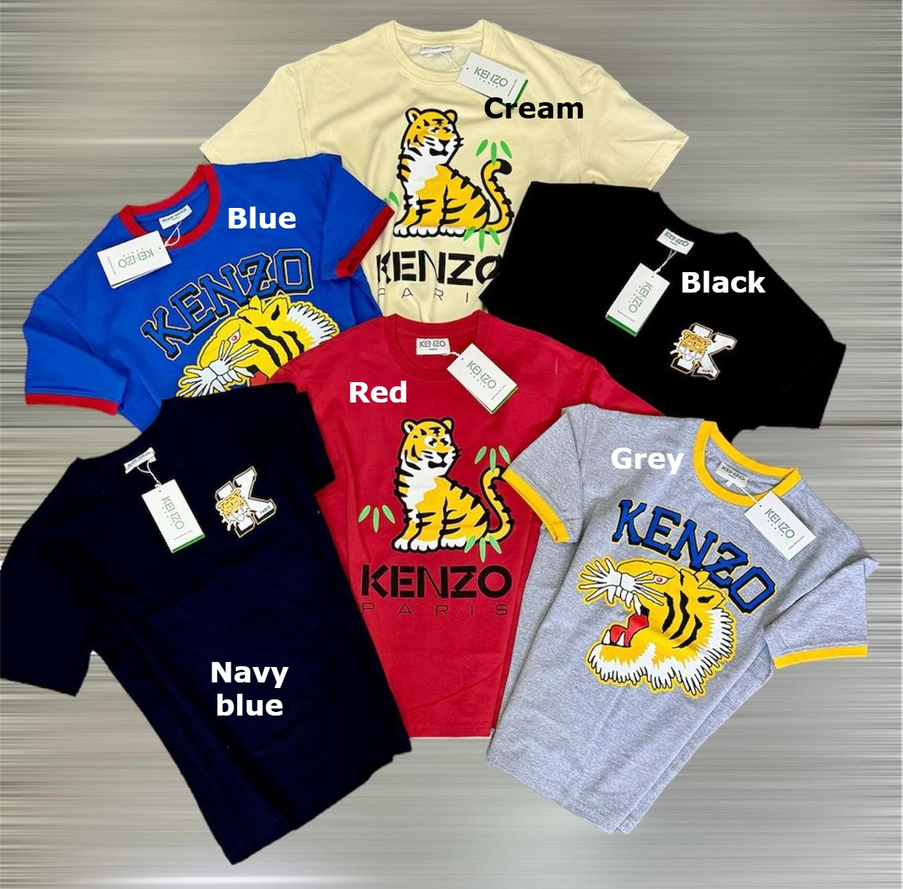 Kenzo Tiger Versity Crewneck T-Shirt