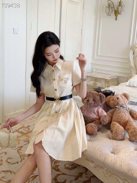 Exclusive & Branded Classic   A-line Collar Dress