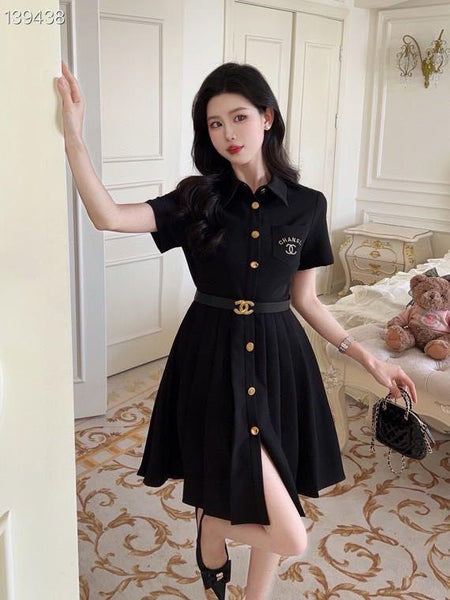 Exclusive & Branded Classic   A-line Collar Dress