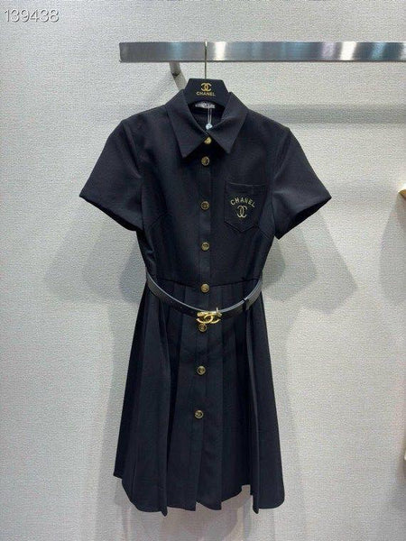 Exclusive & Branded Classic   A-line Collar Dress