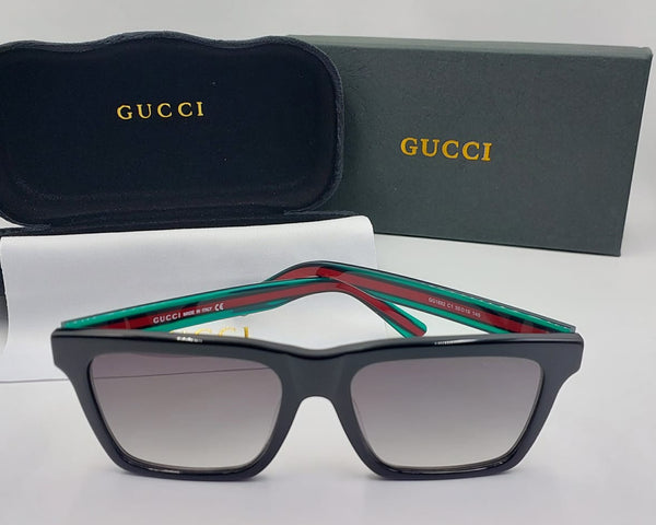 Rectangular Frame Branded Sunglasses