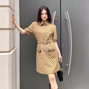 Premium Quality Half Sleeve Short Dress