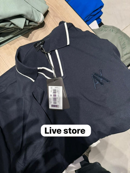 Premium Polo with Contrasting Collar Profiles