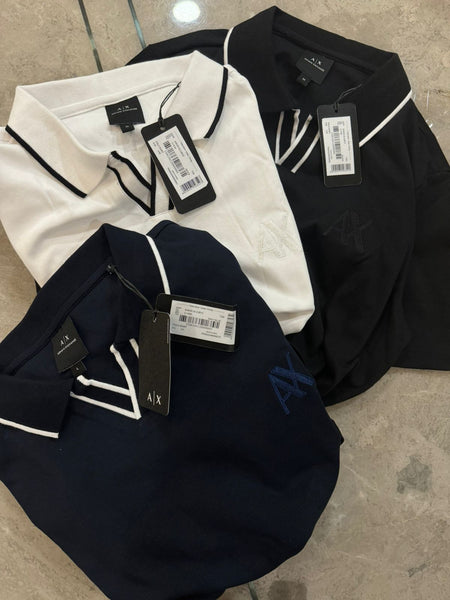 Premium Polo with Contrasting Collar Profiles