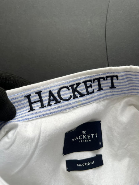 Premium Men Striped Heritage Logo Shirt