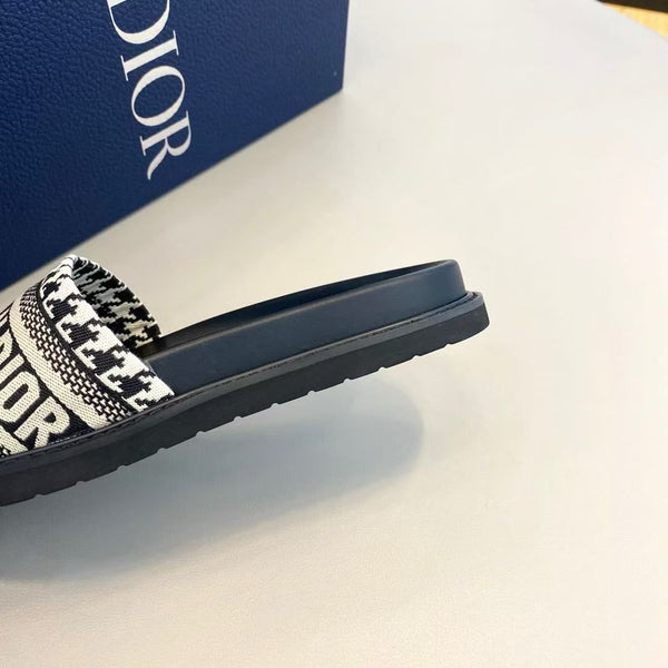 Premium Embroidered  Slide Sandal For Men