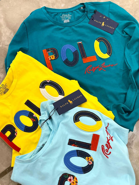 Imported Full Sleeve  Round neck T-shirt For Kids