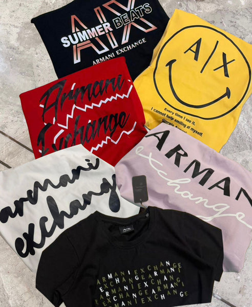 Imported Slim fit T-shirt with Logo Lettering