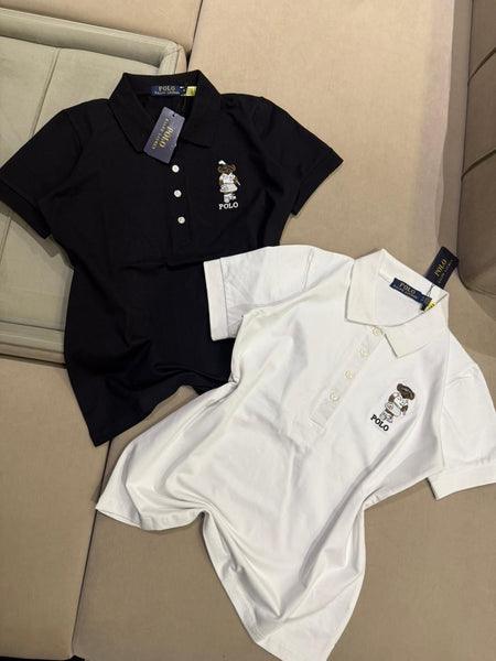 Premium Regular Fit Bear Golf Polo Shirt
