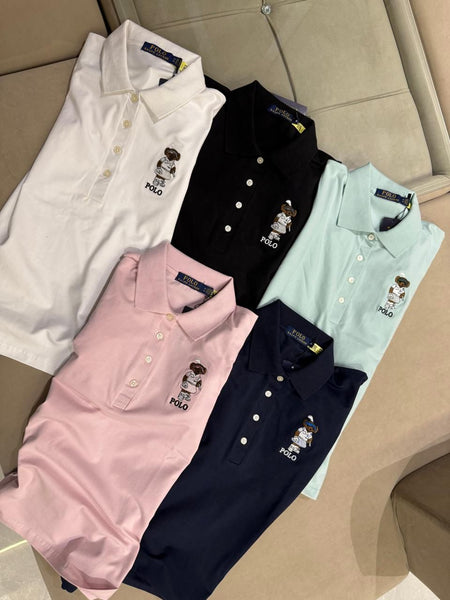 Premium Regular Fit Bear Golf Polo Shirt