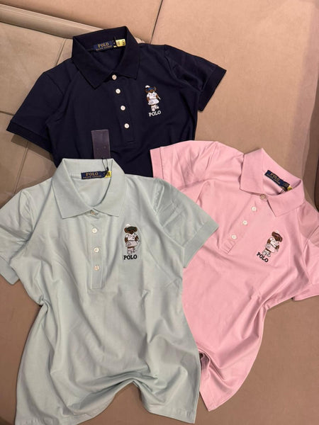 Premium Regular Fit Bear Golf Polo Shirt