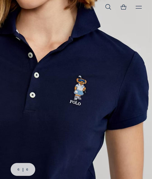 Premium Regular Fit Bear Golf Polo Shirt
