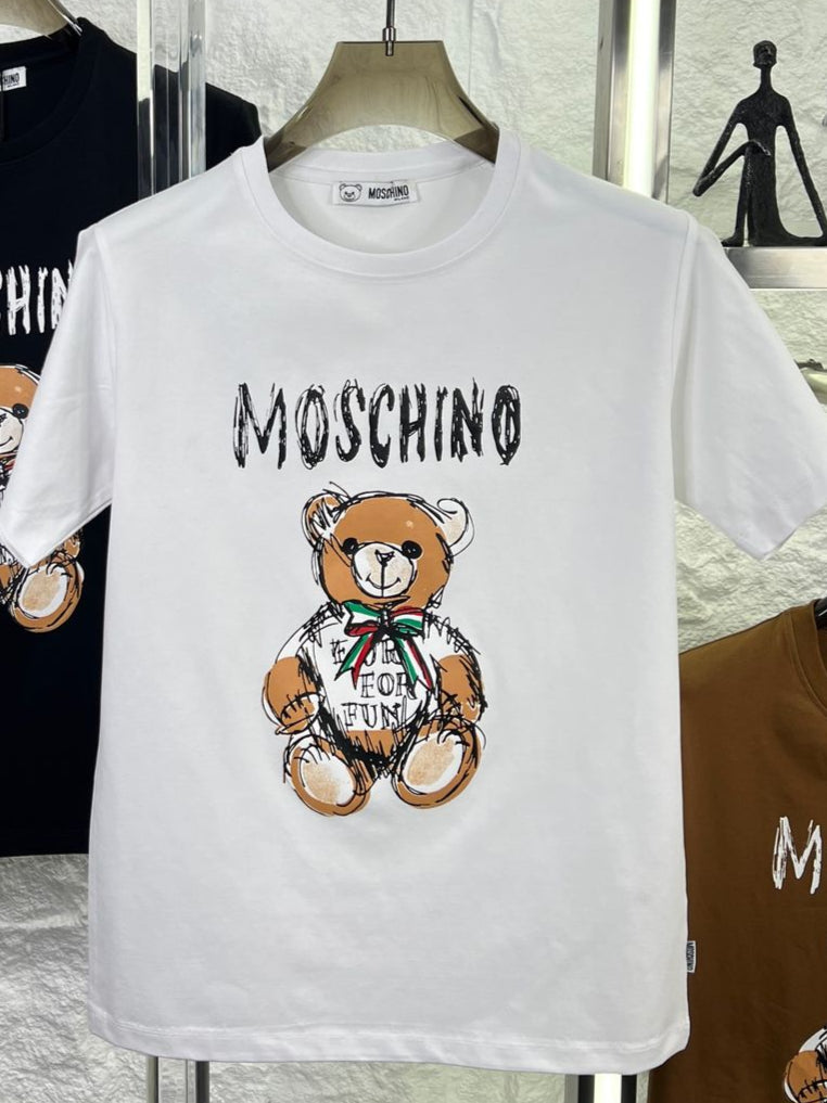 Premium Logo-Printed Bear  T-shirt