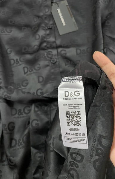 Premium Silk Monogram  Branded  Dress