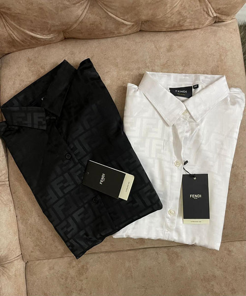 Premium Silk Monogram  Branded  Dress