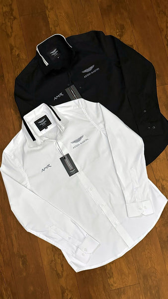 Premium  Men Solid Long Sleeve Casual Shirts