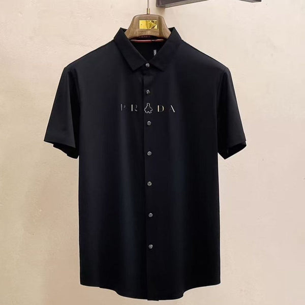 Luxury Brand Signature Half Sleeve Shirt