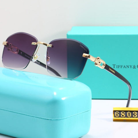 Premium Rimless Square Frame Sunglass