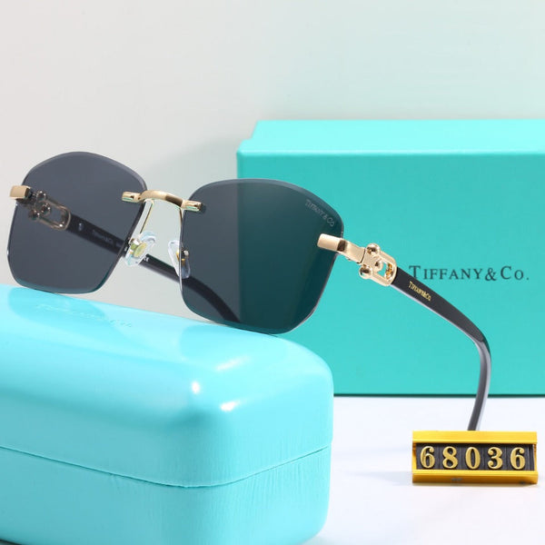 Premium Rimless Square Frame Sunglass