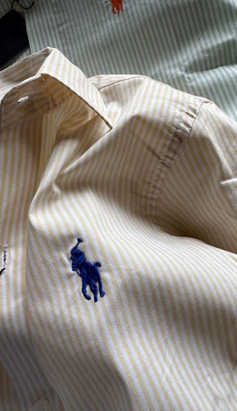 Premium Regular Fit Striped Stretch Shirt
