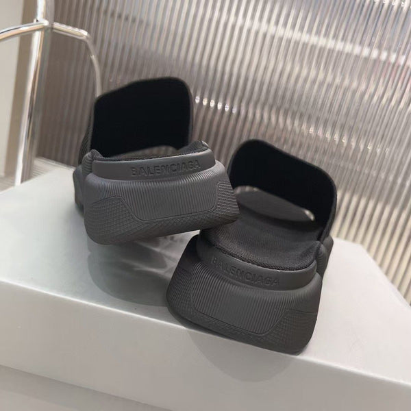 Luxury  Speed 2.0 Recycled Knit Slide Sandal Black