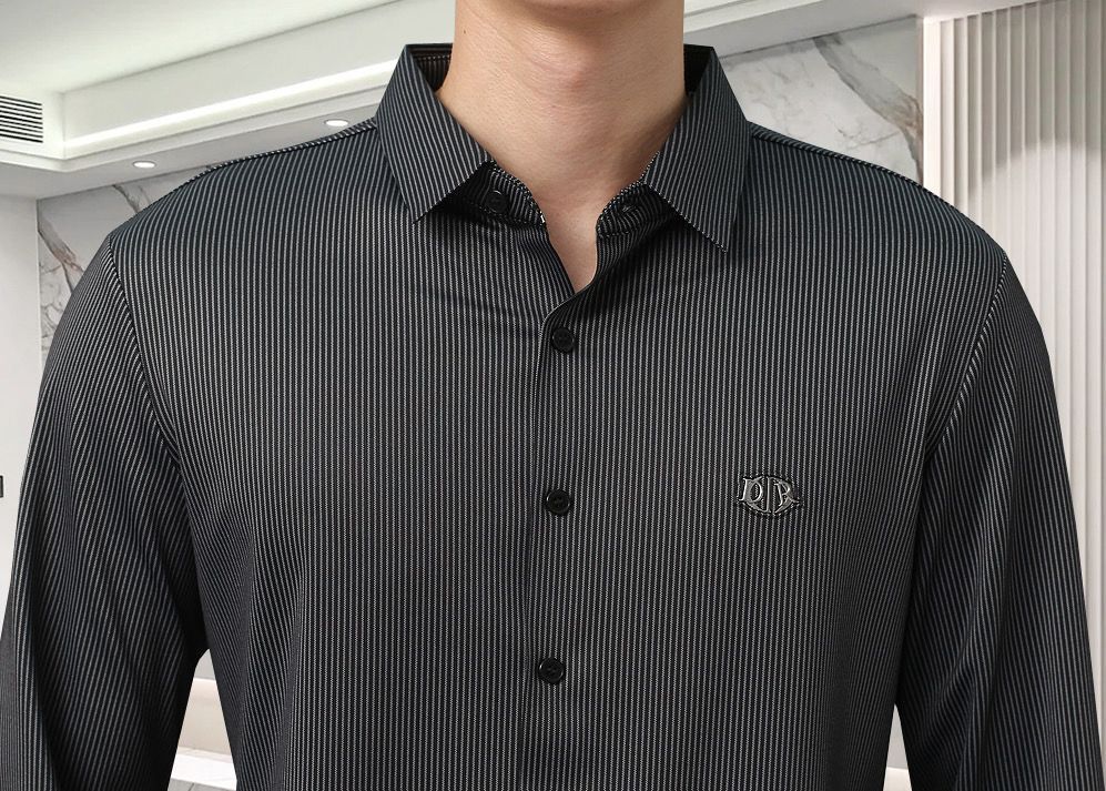 Premium Formal Pinstripe Shirt Luxury  Collection
