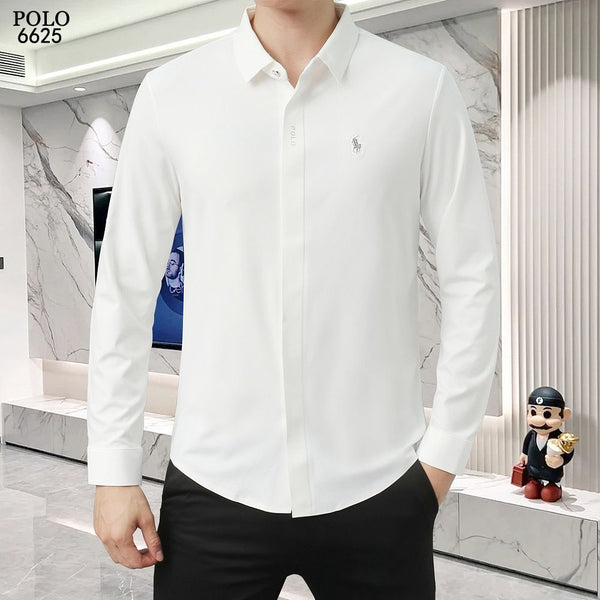 Premium Formal Embroidery Logo Luxury Shirt Collection