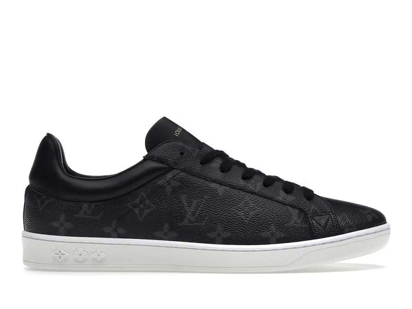 Black Monogram Low-Top Sneaker for Men