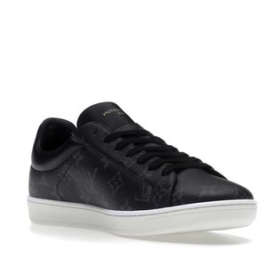 Black Monogram Low-Top Sneaker for Men