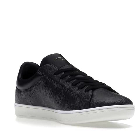 Black Monogram Low-Top Sneaker for Men