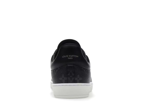 Black Monogram Low-Top Sneaker for Men