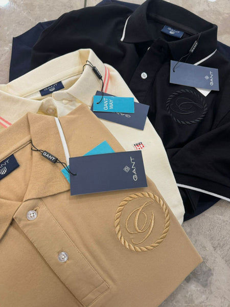 Men’s Premium Polo T-Shirt Collection Classic, Embroidered & Patch Logo Styles