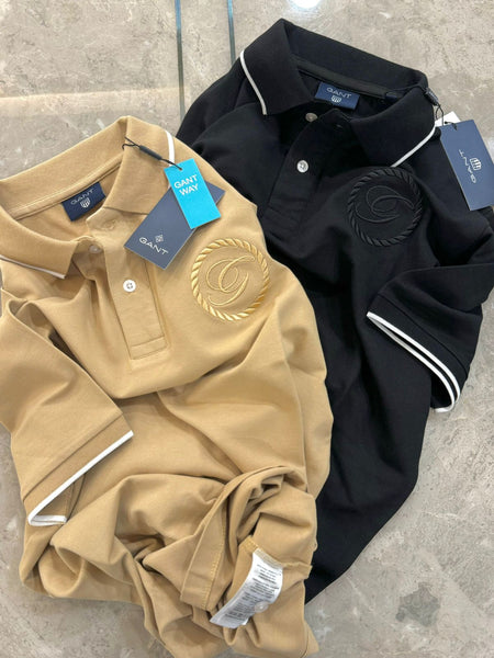 Men’s Premium Polo T-Shirt Collection Classic, Embroidered & Patch Logo Styles