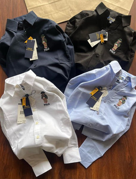 Polo Bear Kids  Shirts Premium Collection