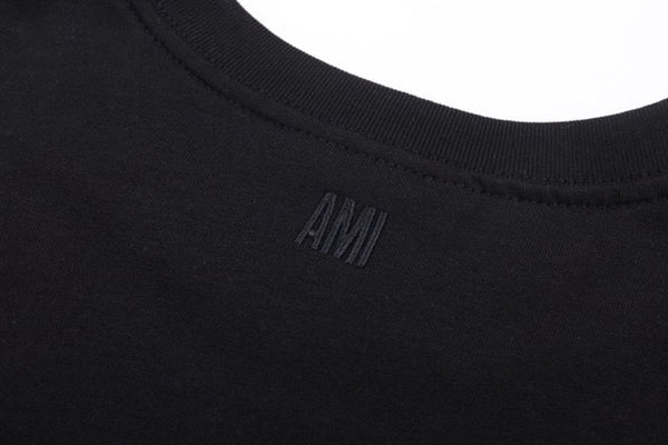 Premium  Mattiussi Navy Ami De Coeur Patch T-Shirt
