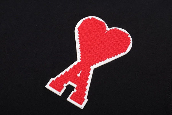 Premium  Mattiussi Navy Ami De Coeur Patch T-Shirt