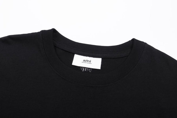 Branded  Black Premium Tee With Embroidered Logo