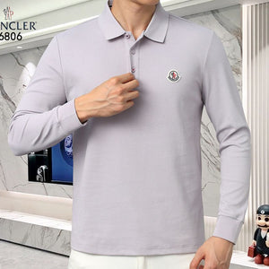 Men’s Classic Long-Sleeve Polo  Premium T-shirt