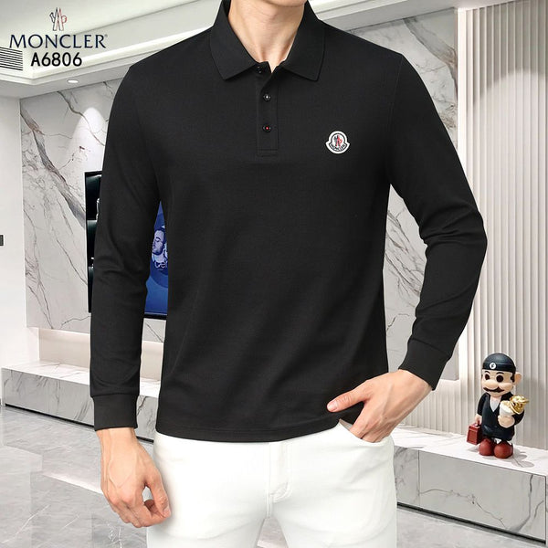 Men’s Classic Long-Sleeve Polo  Premium T-shirt