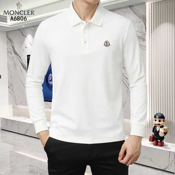 Men’s Classic Long-Sleeve Polo  Premium T-shirt